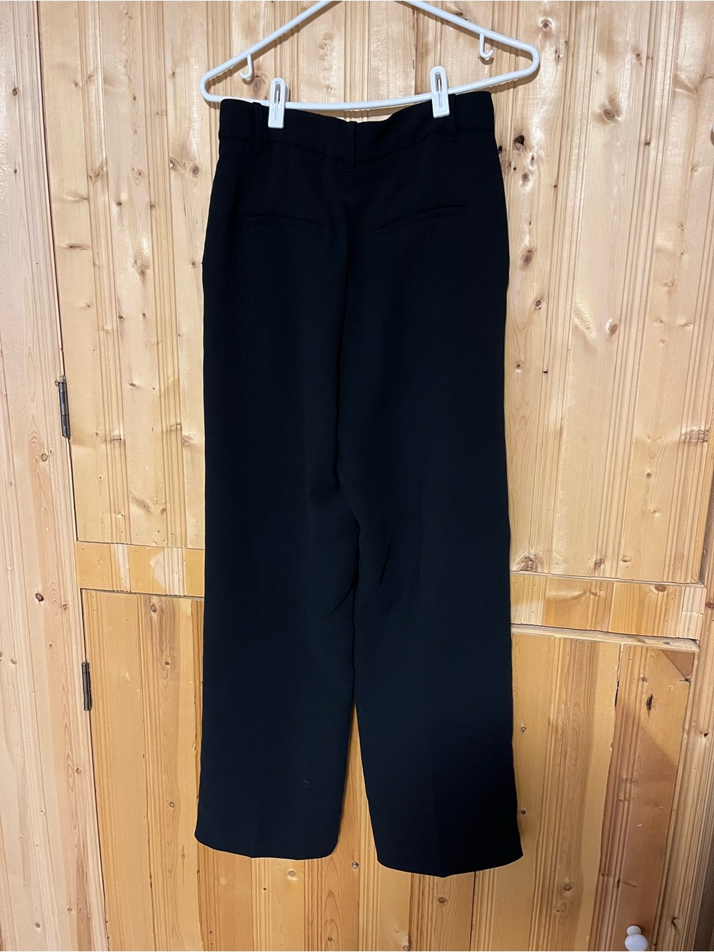 Wilfred Men's Black Dress Pants - Straight Leg